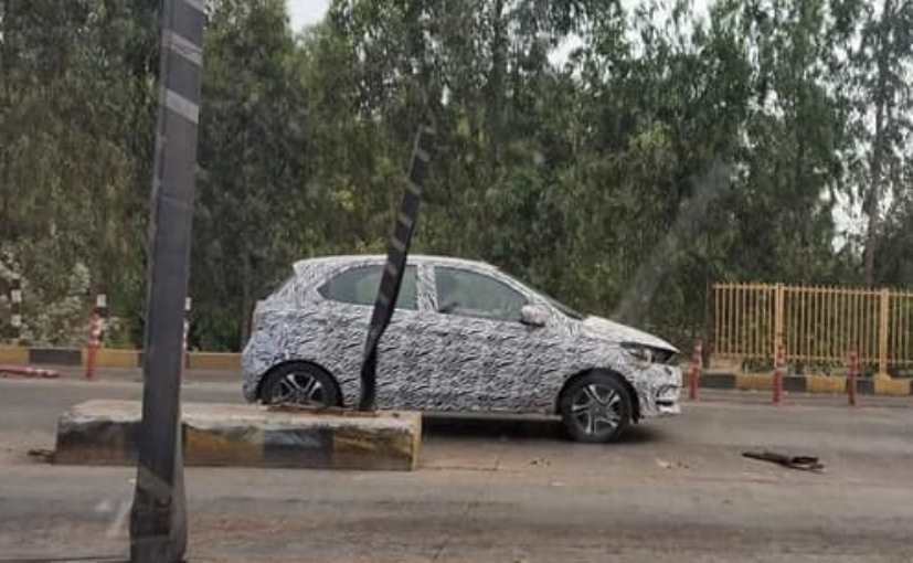 Tata Tiago Facelift Spotted Testing In India