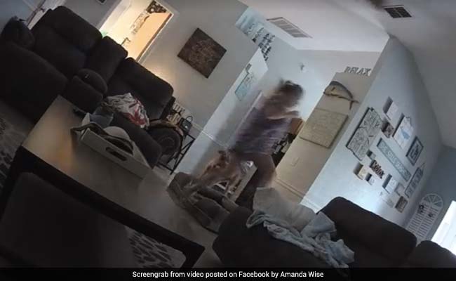 घर के अंदर कपड़ों के नीचे रेंग रहा था जहरीला सांप, महिला की निकल पड़ी चीखें, देखें VIDEO