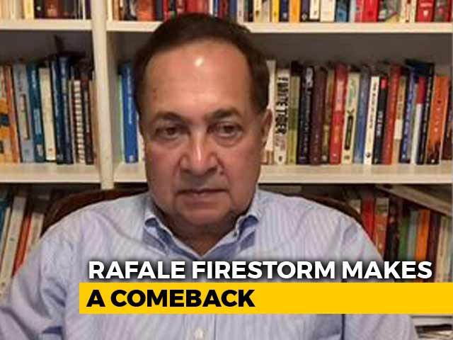 "These Are Fact Based Stories" The Hindu's N Ram Defends His Report On Rafale