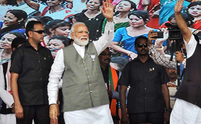 North East Suffering From Infiltration Due To Congress Policies: PM Modi
