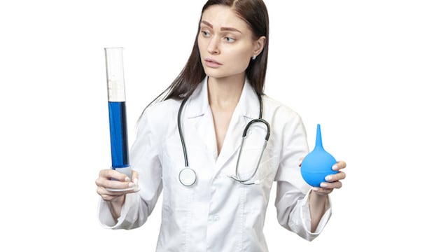 Enema should be done only under the supervision or advice of a physician.