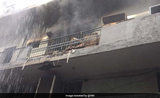 Fire Breaks Out In Paper Factory In East Delhi's Dilshad Garden