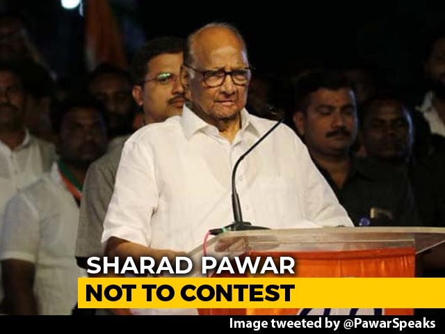 Sharad Pawar Won't Fight Elections, Says "Already Contested 14 Times"