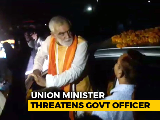 "<i>Khabardar...</i>": Union Minister Tells Bihar Officer Who Stopped His Convoy
