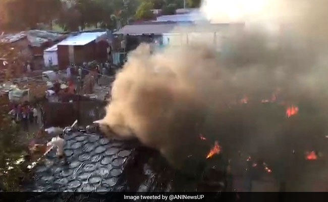 Anti-Encroachment Drive Triggers Violence In Meerut; 150 Shanties Burnt