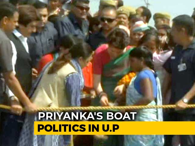 Priyanka Gandhi's Campaign On Ganga Today, Destination PM Modi's Varanasi