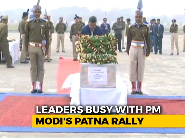 No NDA Leader To Receive Bihar Soldiers Remains, Political Battle Begins