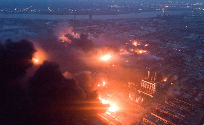 64 Dead In China Chemical Plant Explosion, Survivor Pulled Out From Site