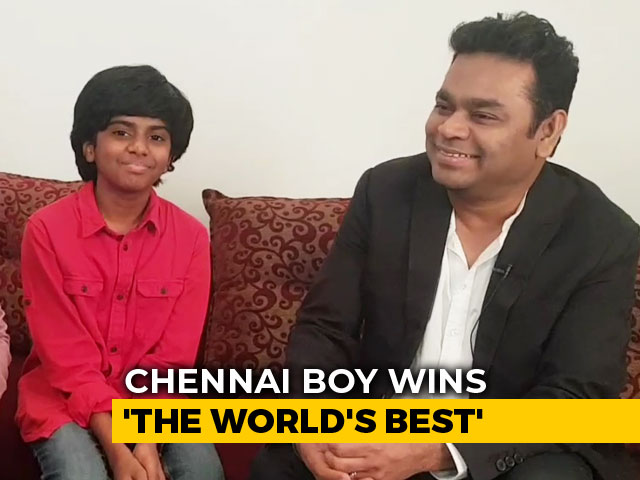 AR Rahman Felicitates Chennai's Piano Prodigy Lydian Nadhaswaram