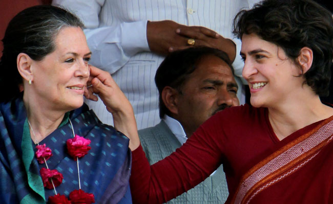 Sonia Gandhi Rajya Sabha Switch Likely, Priyanka Poll Debut: Sources