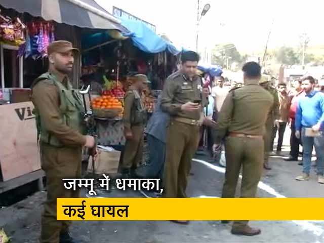 जम्मू बस अड्डे पर खड़ी बस में धमाका, कई घायल