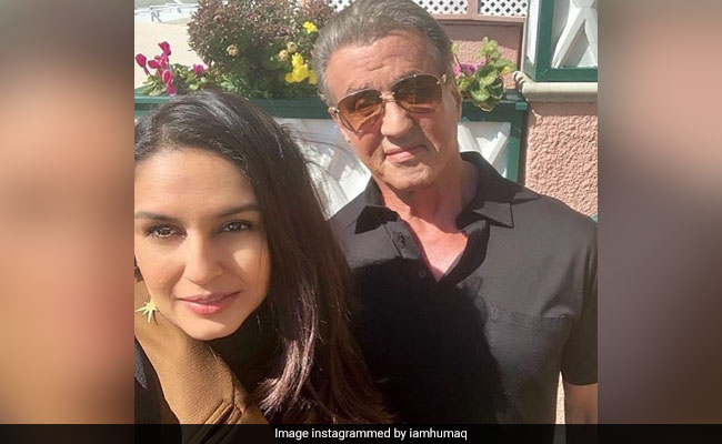 Huma Qureshi's Rendezvous With <i>Rocky</i> Star Sylvester Stallone