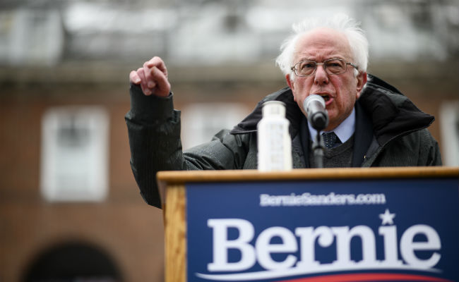 Bernie Sanders Calls Trump "Most Dangerous President" At Campaign Launch
