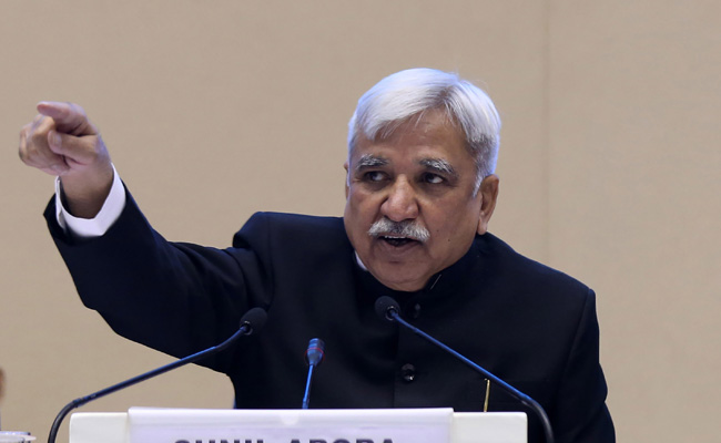 Poll Body May Revisit Penal Provision On Test Vote: Sunil Arora