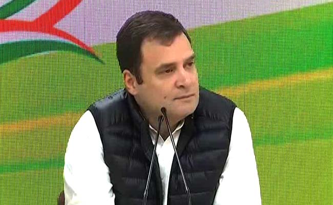 "<i>Gayab Ho Gaya Hai</i> Is New Line": Rahul Gandhi On "Stolen" Rafale Papers