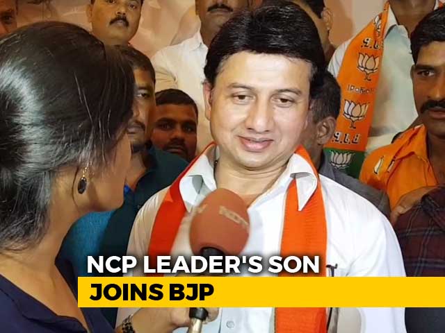 Son Of Senior Legislator Quits Sharad Pawar's Party To Join Maharashtra BJP