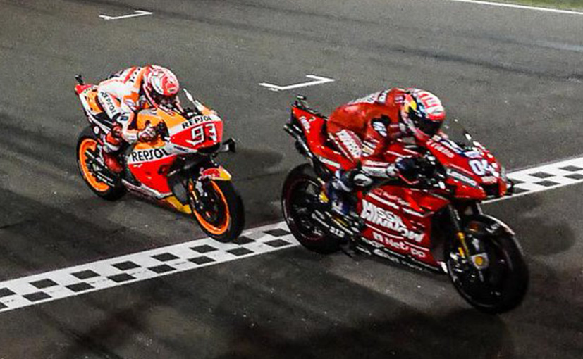 MotoGP: Dovizioso Beats Marquez By 0.023s To Win 2019 Qatar GP