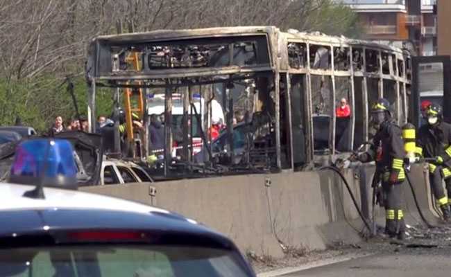 Italy Bus Hijacker "Heard Voices" Of Drowned Migrant Children: Report