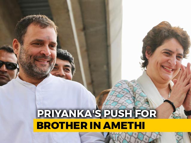 In Priyanka Gandhi's Latest UP Visit, A Push For Brother Rahul Gandhi