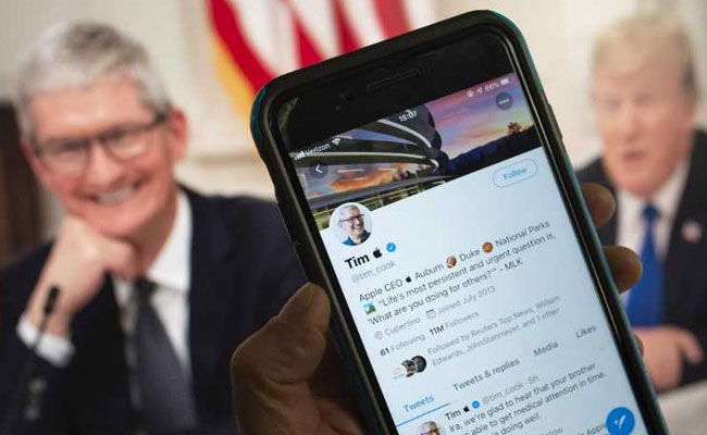 Trump Called Tim Cook "Tim Apple". Then Apple CEO Did This On Twitter