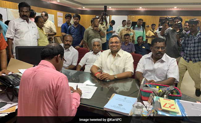 Congress Gives Karti Chidambaram Second Chance From Sivaganga