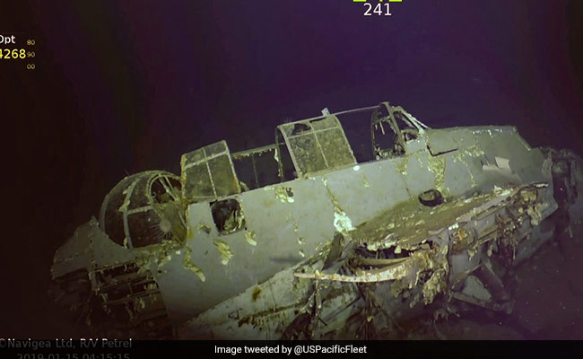 World War II Aircraft, Missing Since 1942, Found Under South Pacific