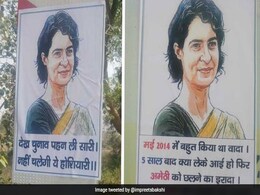 After Amethi, Posters Against Priyanka Gandhi Vadra Appear in Rae Bareli After Amethi, Posters Against Priyanka Gandhi Vadra Appear in Rae Bareli