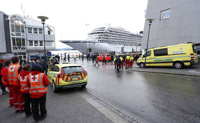 "Reminded Of Titanic": Passengers Safe As Norway Cruise Ship Reaches Port