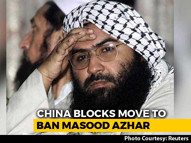 India "Disappointed" As China Blocks Move On Masood Azhar Again