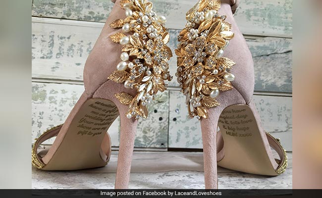 Daughter Finds Dying Mum's Last Message On Wedding Shoes