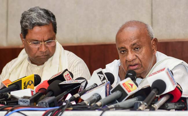 Cracks In Karnataka Coalition Widen As Leaders Trade Barbs