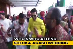 Watch: Bollywood Dances At Akash Ambani-Shloka Mehta Wedding Watch: Bollywood Dances At Akash Ambani-Shloka Mehta Wedding