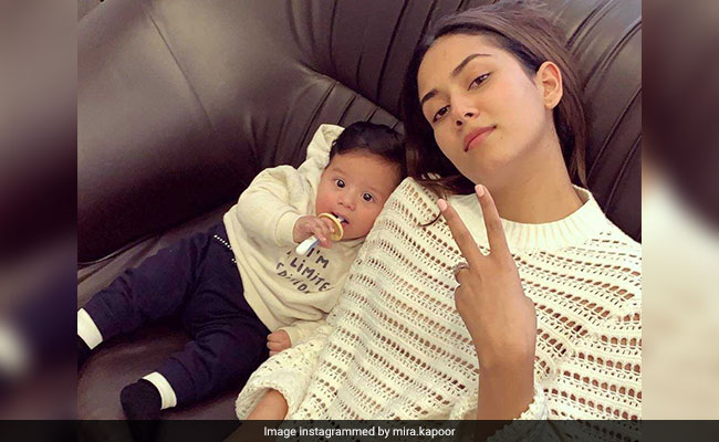 Here's How Mira Rajput Celebrated Son Zain's 'Half Birthday'