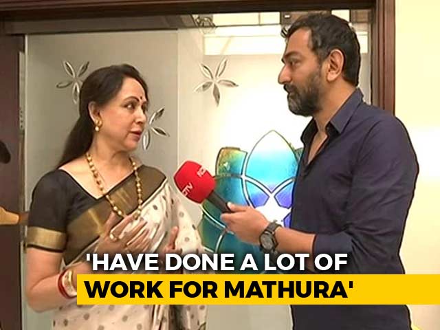 "Visited Mathura 250 Times": BJP's Hema Malini Says Not An Outsider
