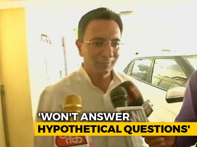"Hypothetical Questions": Congress's Jitin Prasada On BJP Switch Buzz