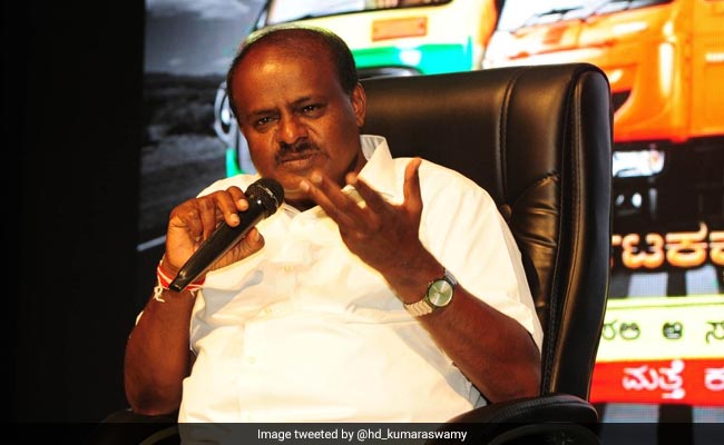 HD Kumaraswamy Lashes Out At Congress For "Chakravyuha" Against Son