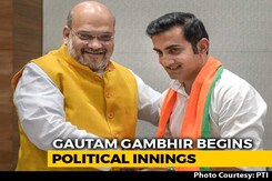 Ex-Cricketer Gautam Gambhir Joins BJP, Says "Influenced By PM's Vision" Ex-Cricketer Gautam Gambhir Joins BJP, Says "Influenced By PM's Vision"