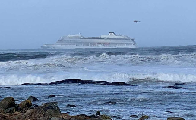 1,300 People Airlifted After Cruise Ship In Norway Suffers Engine Failure