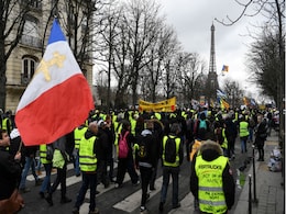 France's "Yellow Vest" Protests March For 16th Straight Week France's "Yellow Vest" Protests March For 16th Straight Week