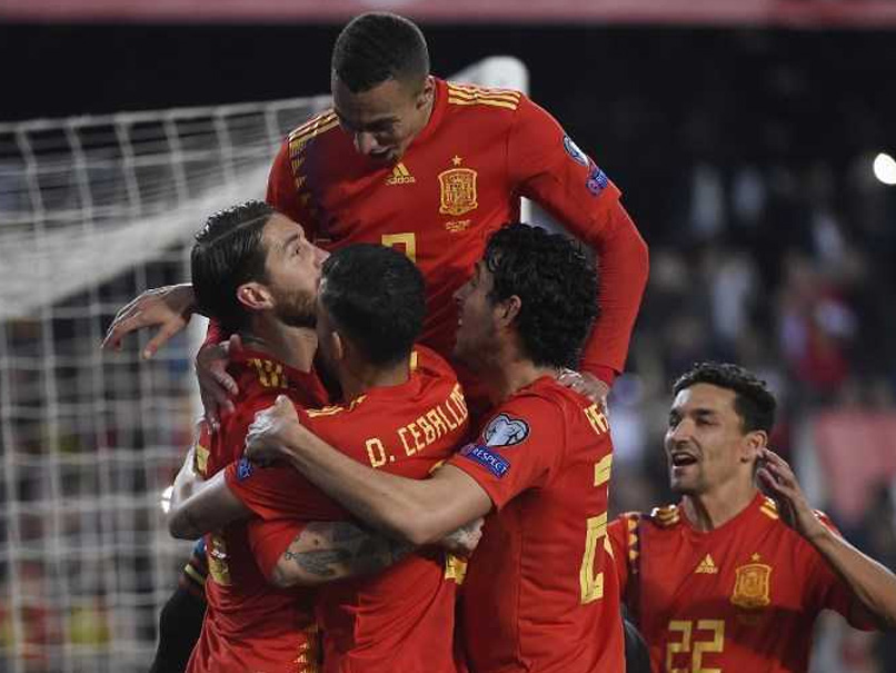 Euro 2020 Qualifiers: Sergio Ramos Helps Spain Edge Norway, Moise Kean Stars For Italy