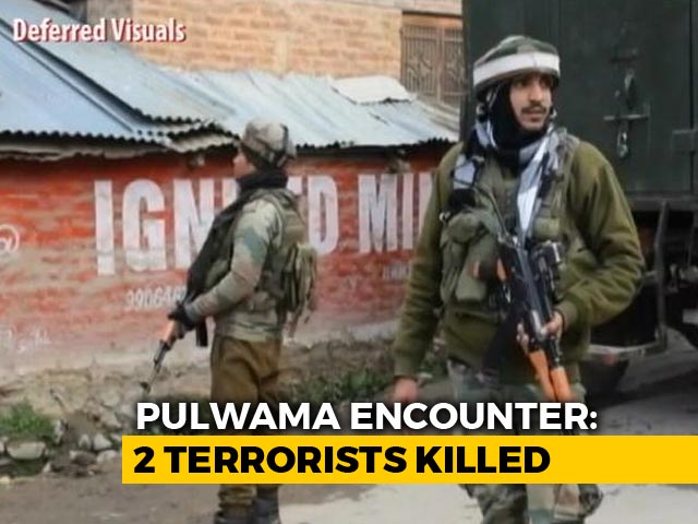 2 Terrorists Killed In Encounter In Jammu And Kashmir's Pulwama