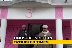 Neighbours Join Hands To Restore Old Temple In Jammu And Kashmir's Pulwama Neighbours Join Hands To Restore Old Temple In Jammu And Kashmir's Pulwama