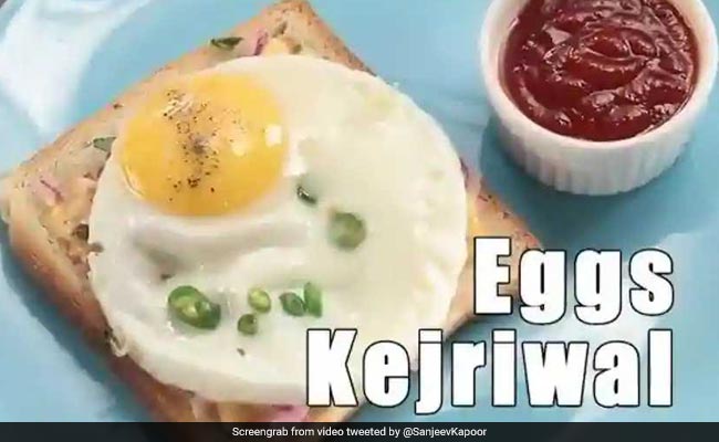 Viral Video: संजीव कपूर ने शेयर की 'Eggs Kejriwal' डिश, यूजर्स बोले- खाने के बाद खांसी तो नहीं आएगी