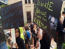 "Worse Than Voldemort": Global Students' Strike Targets Climate Change "Worse Than Voldemort": Global Students' Strike Targets Climate Change