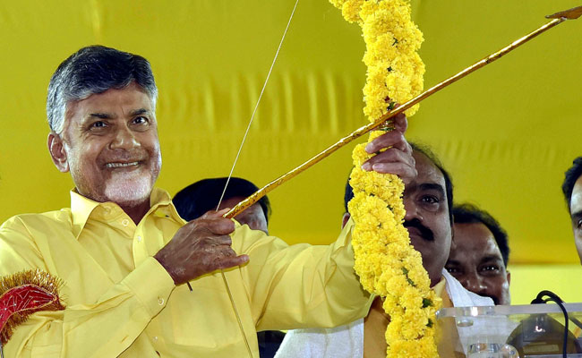 Like <i>Ganja</i> In A <i>Tulsi</i> Garden: Chandrababu Naidu Attacks Jagan Reddy