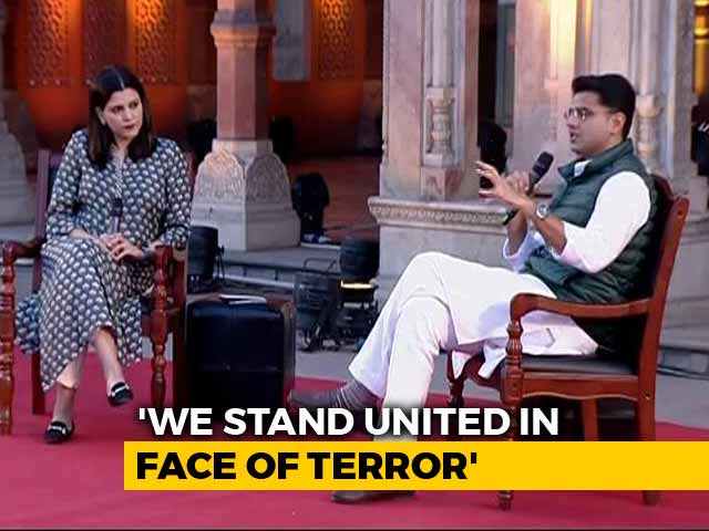 "India's Fight Is Against Terrorism":  Rajasthan Deputy Chief Minister Sachin Pilot