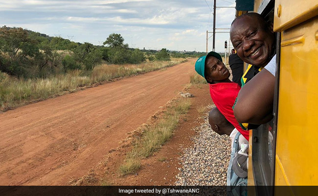 South Africa President Stuck In Train For Hours, Gets "Reality" Check