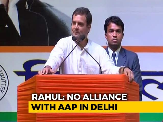 Rahul Gandhi Shuts Door On AAP, Says Will Contest All 7 Seats In Delhi