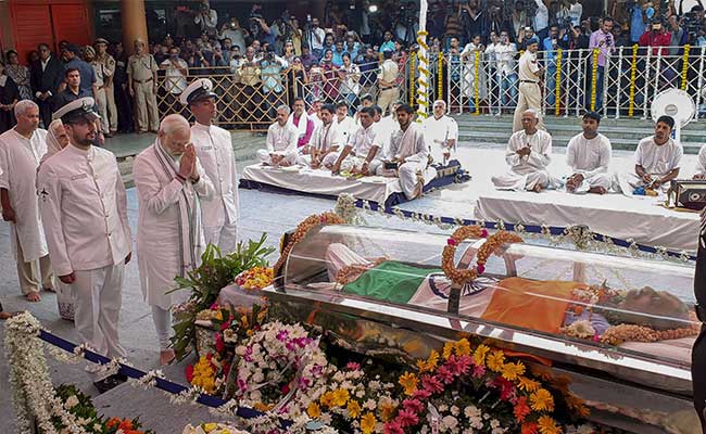 State Funeral For Goa Chief Minister Manohar Parrikar, PM Pays Respects