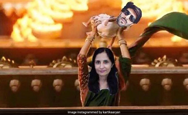 Women's Day 2019: Kartik Aaryan's 'Mummy Strongest' Post Has A <I>Baahubali</i> Twist
